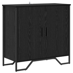 vidaXL Sideboard Black Oak 78 x 35 x 74.5 cm 2