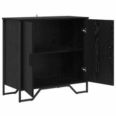 vidaXL Sideboard Black Oak 78 x 35 x 74.5 cm 5
