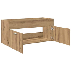 vidaXL Sink cabinet Artisan Oak Engineered Wood 5
