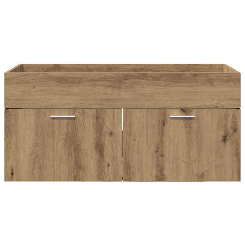 vidaXL Sink cabinet Artisan Oak Engineered Wood 6
