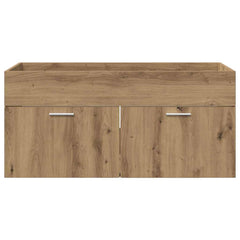vidaXL Sink cabinet Artisan Oak Engineered Wood 6
