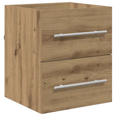 vidaXL Sink cabinet Artisan Oak 38.5 x 41 x 48 cm Engineered Wood 2