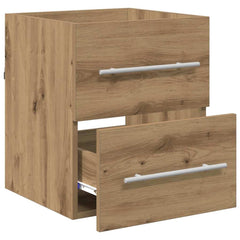 vidaXL Sink cabinet Artisan Oak 38.5 x 41 x 48 cm Engineered Wood 5