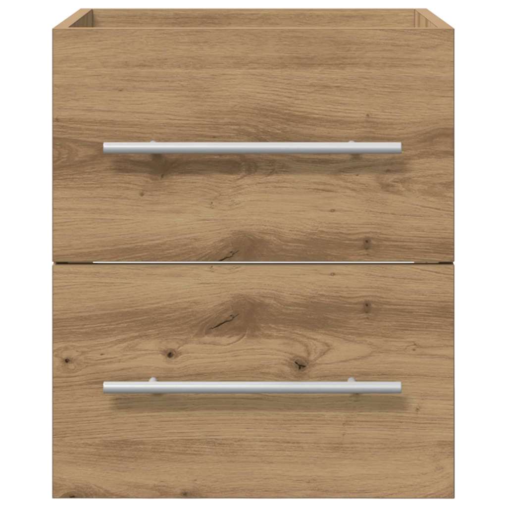 vidaXL Sink cabinet Artisan Oak 38.5 x 41 x 48 cm Engineered Wood 6