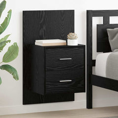 vidaXL Wall-mounted Bedside Cabinet