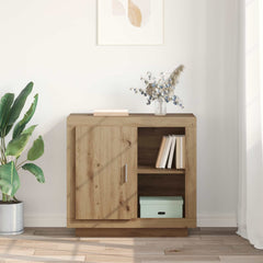 vidaXL Sideboard Artisan Oak 80 x 40 x 75 cm Engineered Wood 4