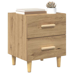 vidaXL Bed Cabinet 2 pcs Artisan Oak 40 x 35 x 47.5cm Engineered Wood 3