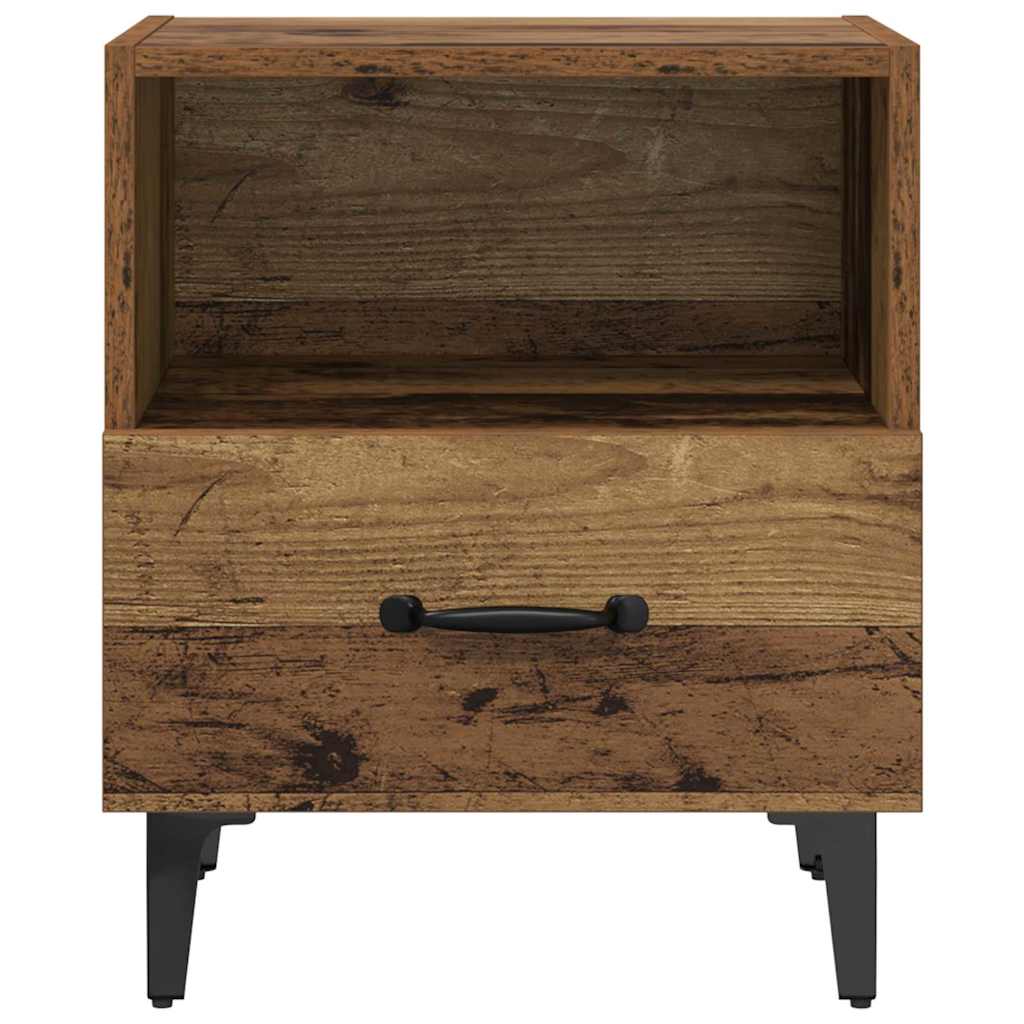 vidaXL Bedside Cabinet Old Wood 40 x 35 x 47.5 cm Engineered Wood 6