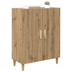 vidaXL Sideboard Artisan Oak 70 x 34 x 90 cm Engineered Wood 3