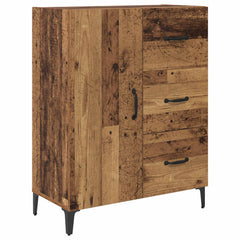 vidaXL Sideboard Old Wood 69.5 x 34 x 90 cm Engineered Wood 2