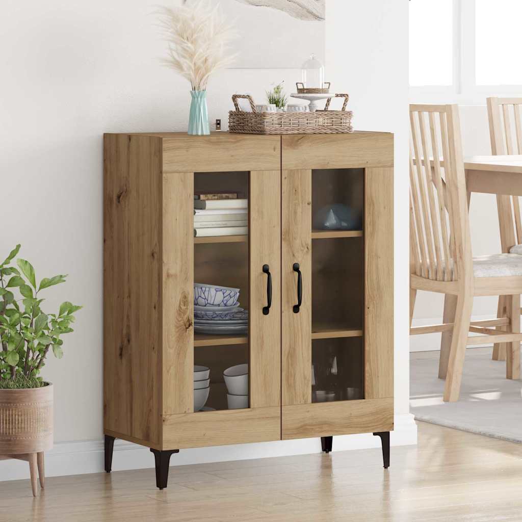 vidaXL Sideboard Artisan Oak 69.5 x 34 x 90 cm 1