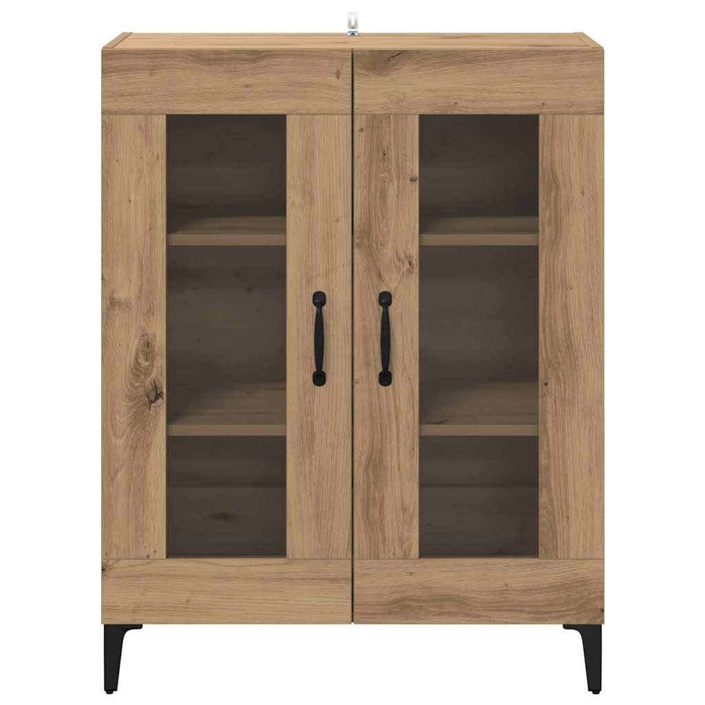 vidaXL Sideboard Artisan Oak 69.5 x 34 x 90 cm 6
