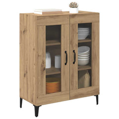 vidaXL Sideboard Artisan Oak 69.5 x 34 x 90 cm 3