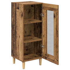 vidaXL Sideboard Old Wood 34.5 x 32.5 x 90 cm Engineered Wood 5