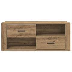 vidaXL TV Cabinet 100 x 35 x 40 cm Artisan Oak Engineered Wood 6