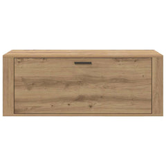 vidaXL Shoe Cabinet 100 x 35 x 38 cm Engineered Wood Artisan Oak 6