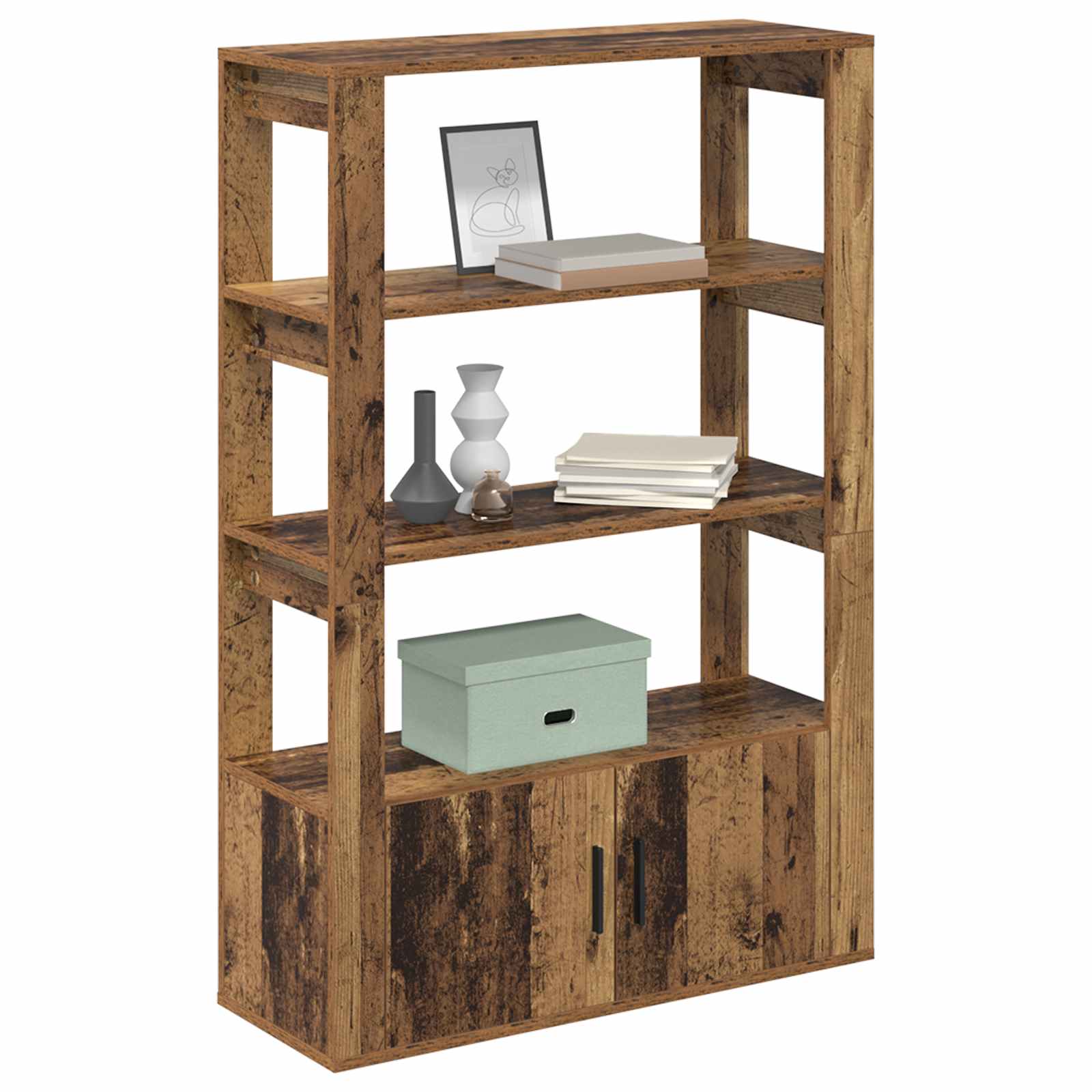 vidaXL Sideboard Old wood 30 x 80 x 119.5 cm Engineered Wood 3