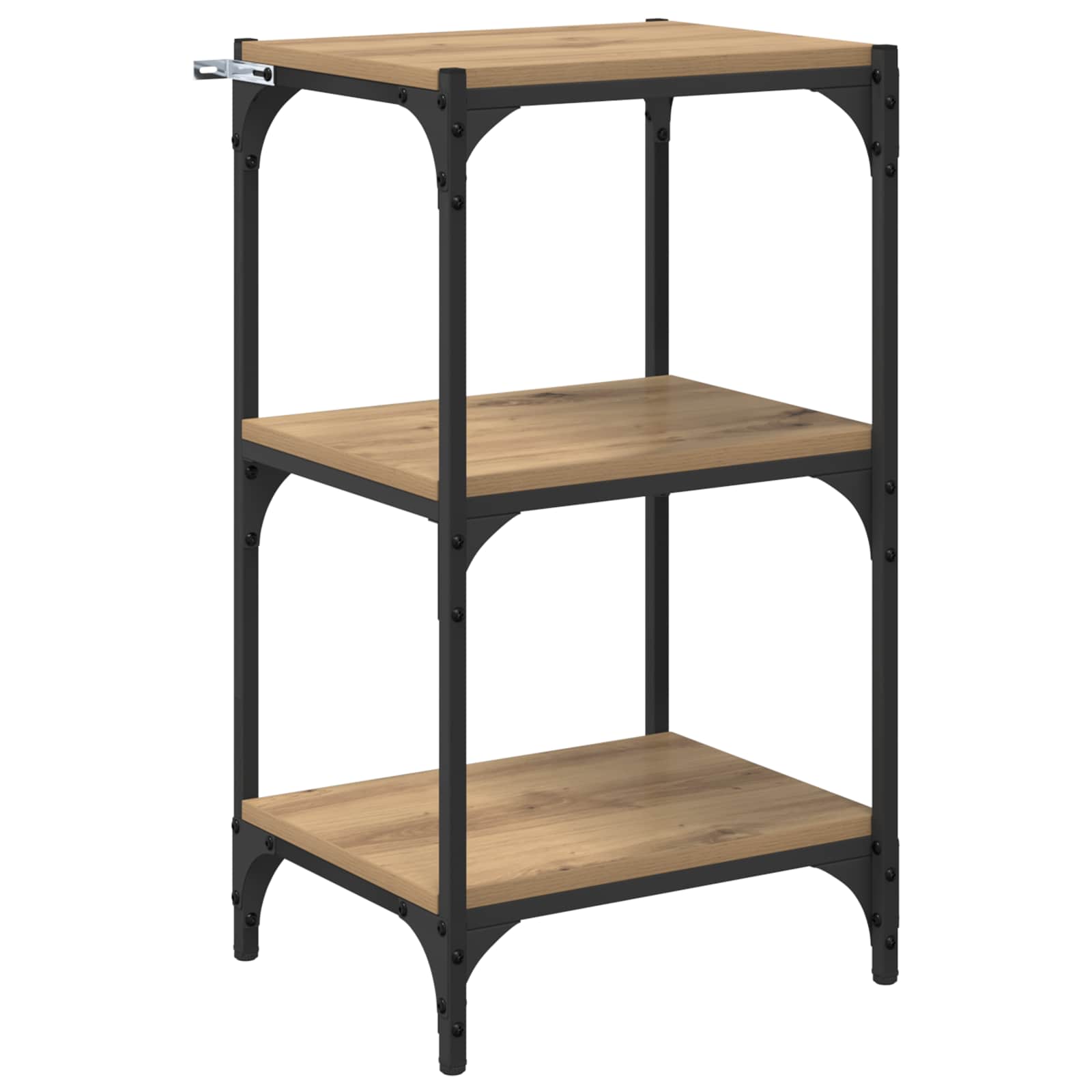 vidaXL Book Cabinet 3-Tier 40 x 33 x 70.5 cm Engineered wood 2