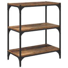 vidaXL Book Cabinet Old wood 60 x 33 x 70.5 cm Engineered wood 2