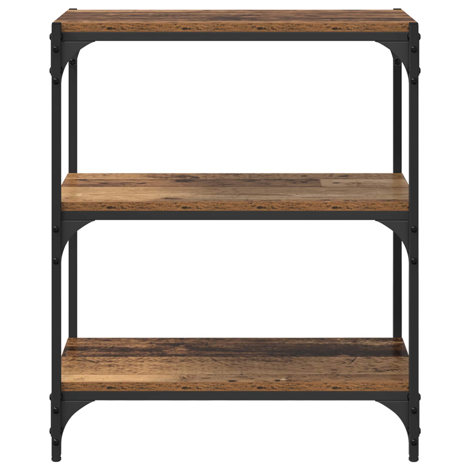 vidaXL Book Cabinet Old wood 60 x 33 x 70.5 cm Engineered wood 5
