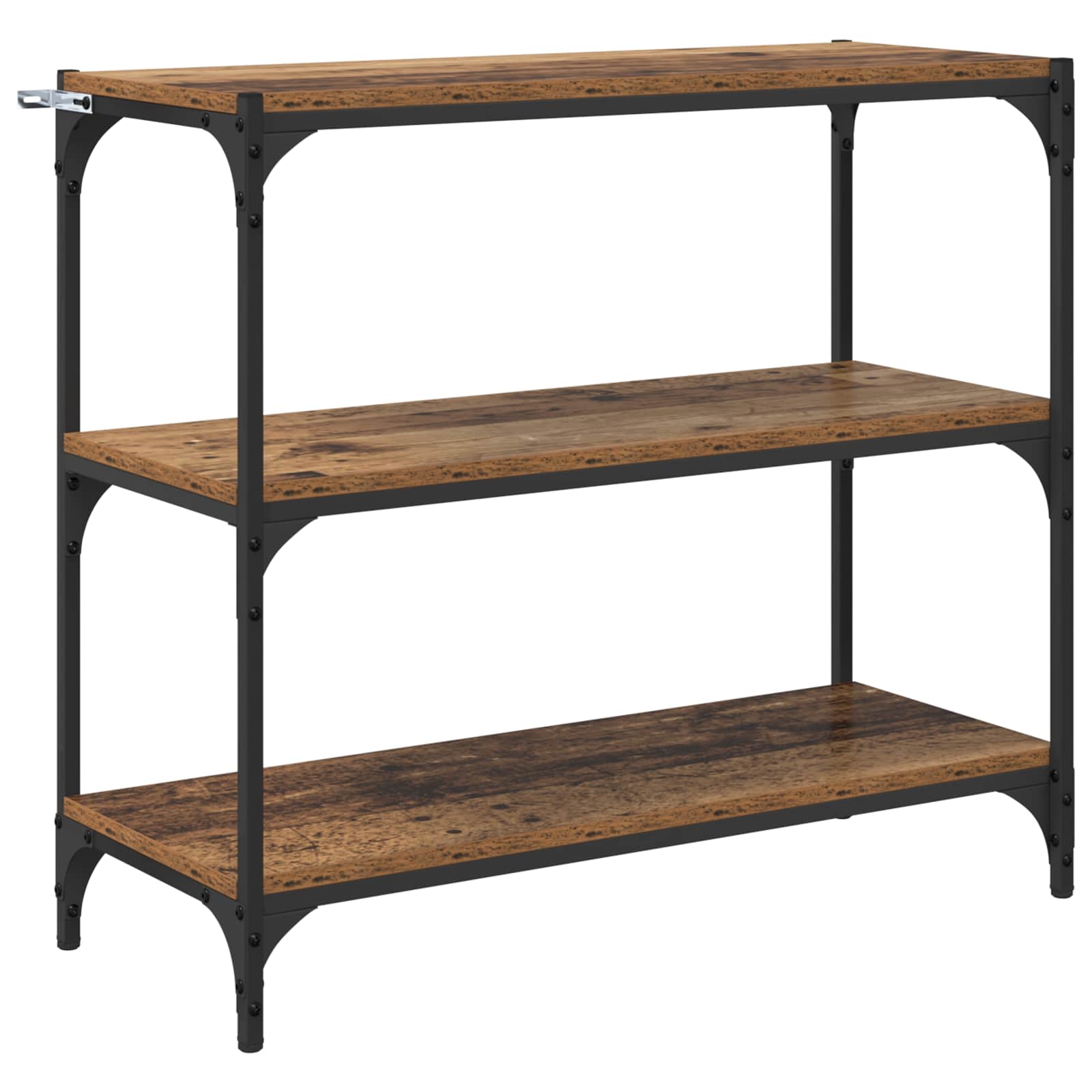 vidaXL Book Cabinet Old Wood 80 x 33 x 70.5 cm 2