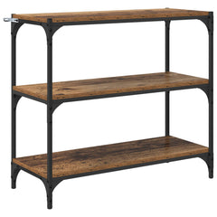 vidaXL Book Cabinet Old Wood 80 x 33 x 70.5 cm 2