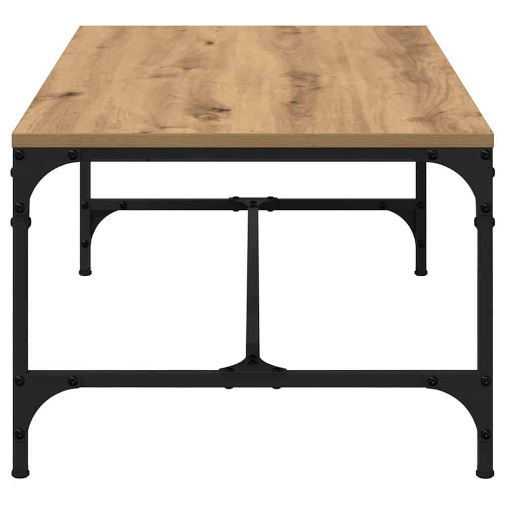 vidaXL Coffee Table Artisan Oak 100 x 50 x 35 cm Engineered Wood 6