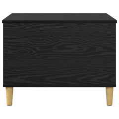 vidaXL Bedside Cabinet Black Oak 60 x 44.5 x 45 cm Engineered Wood 6
