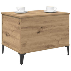 vidaXL Coffee Table Artisan Oak 60 x 44.5 x 45 cm Engineered Wood 3