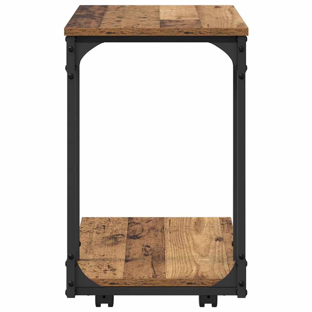 vidaXL Side Table Old Wood 50 x 35 x 55.5 cm Engineered Wood 6