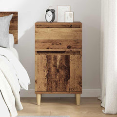 vidaXL Bedside Cabinet Old Wood 40 x 35 x 70 cm Engineered Wood 4