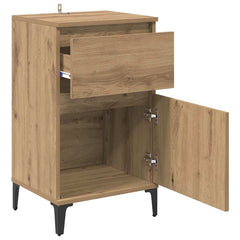 vidaXL Bedside Cabinet Artisan Oak 40 x 35 x 70 cm Engineered Wood 5
