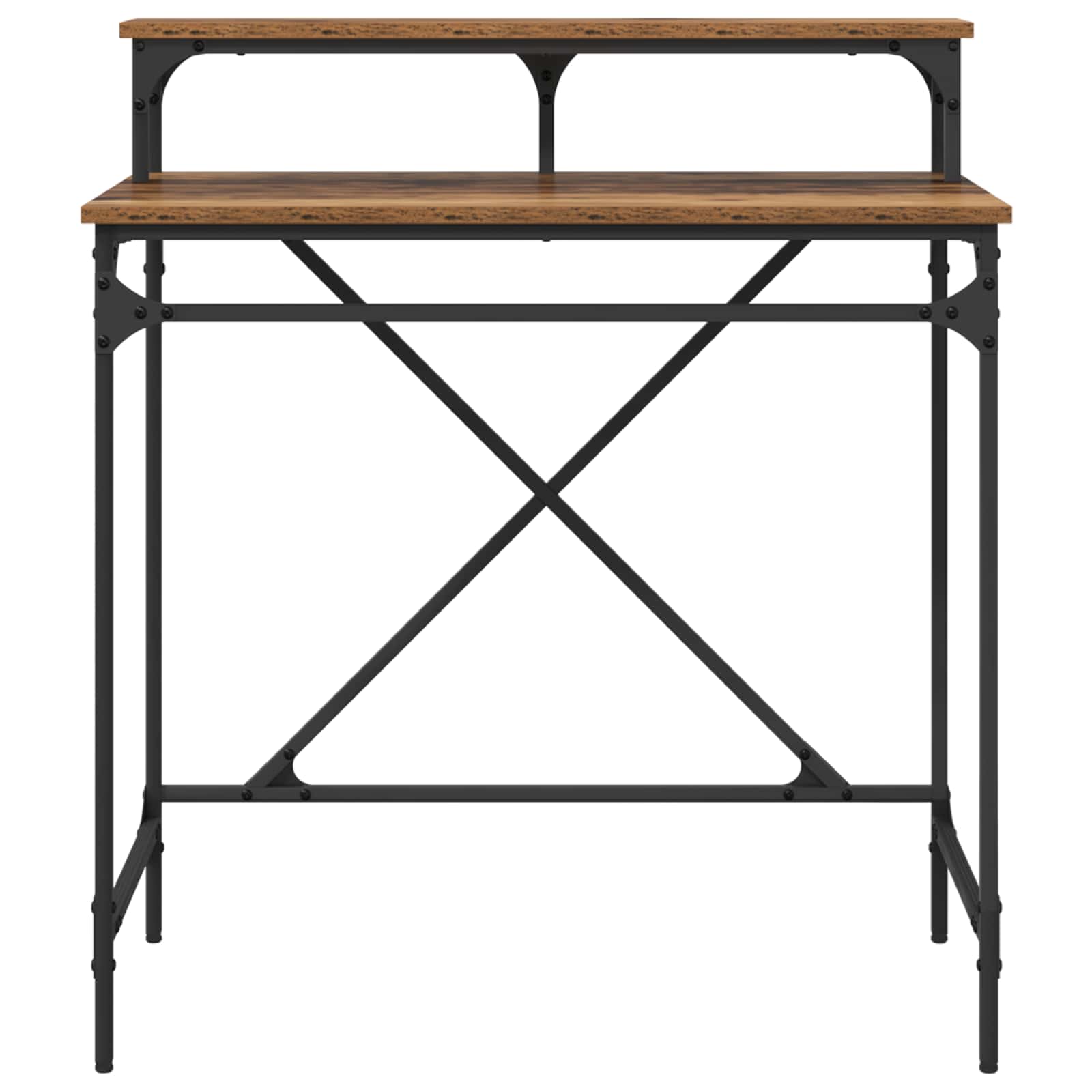 vidaXL Desk Old Wood 80 x 50 x 90 cm Engineered Wood 5