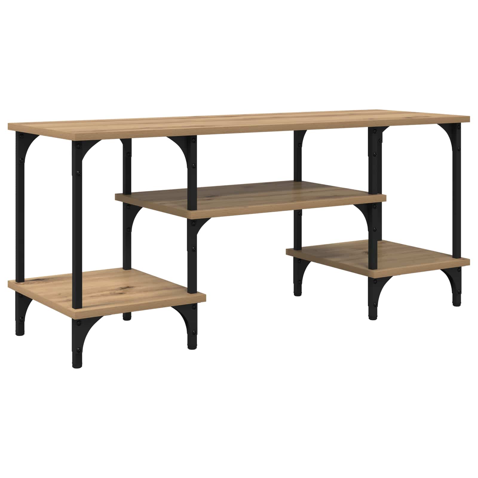 vidaXL TV Cabinet 102 x 35 x 45.5 cm Artisan Oak 2