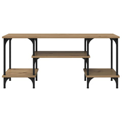 vidaXL TV Cabinet 102 x 35 x 45.5 cm Artisan Oak 5