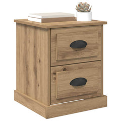 vidaXL Bedside Cabinet Artisan Oak 39 x 39 x 47.5 cm Engineered Wood 3