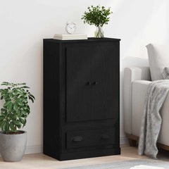 Highboard 60x35,5x103,5 cm Engineered Wood Black oak