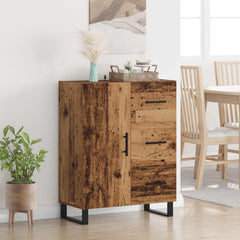 Sideboard 69,5x34x90 cm Engineered Wood Old wood