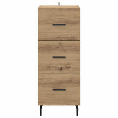 vidaXL Sideboard Artisan oak 34 x 34.5 x 90 cm Engineered Wood 6