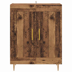 vidaXL Sideboard Old Wood 69.5 x 34 x 90 cm Engineered Wood and Iron 6