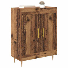 vidaXL Sideboard Old Wood 69.5 x 34 x 90 cm Engineered Wood and Iron 3