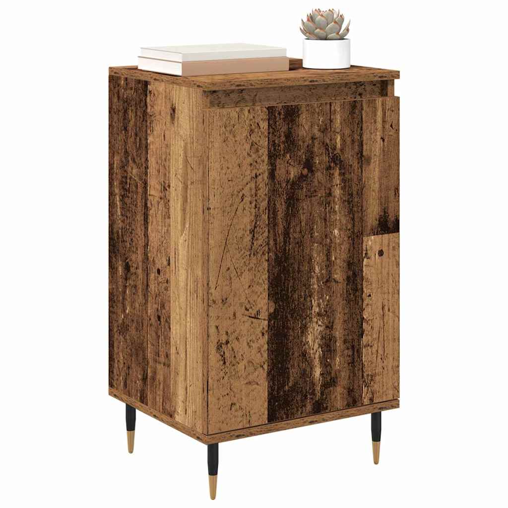 vidaXL Sideboard 2 pcs Old Wood 40 x 35 x 70 cm 3