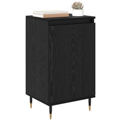 vidaXL Sideboard 2 pcs Black Oak 40 x 35 x 70 cm 3