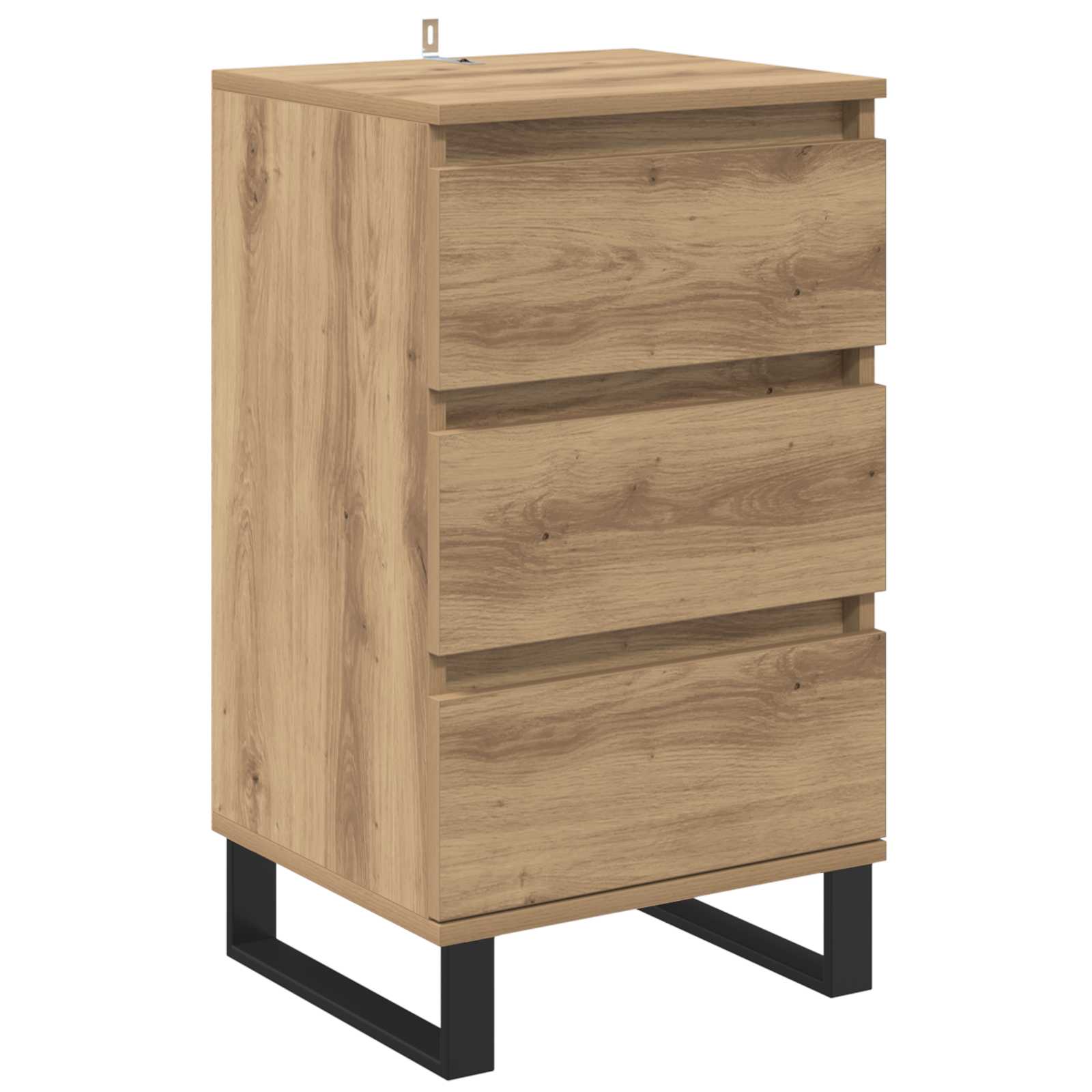 vidaXL Sideboard Artisan oak Engineered Wood 2