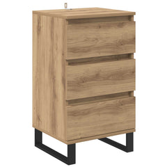 vidaXL Sideboard Artisan oak Engineered Wood 2