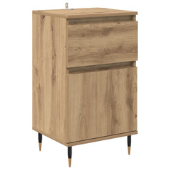 vidaXL Sideboard Artisan Oak 40 x 35 x 70 cm Engineered Wood and Iron 2