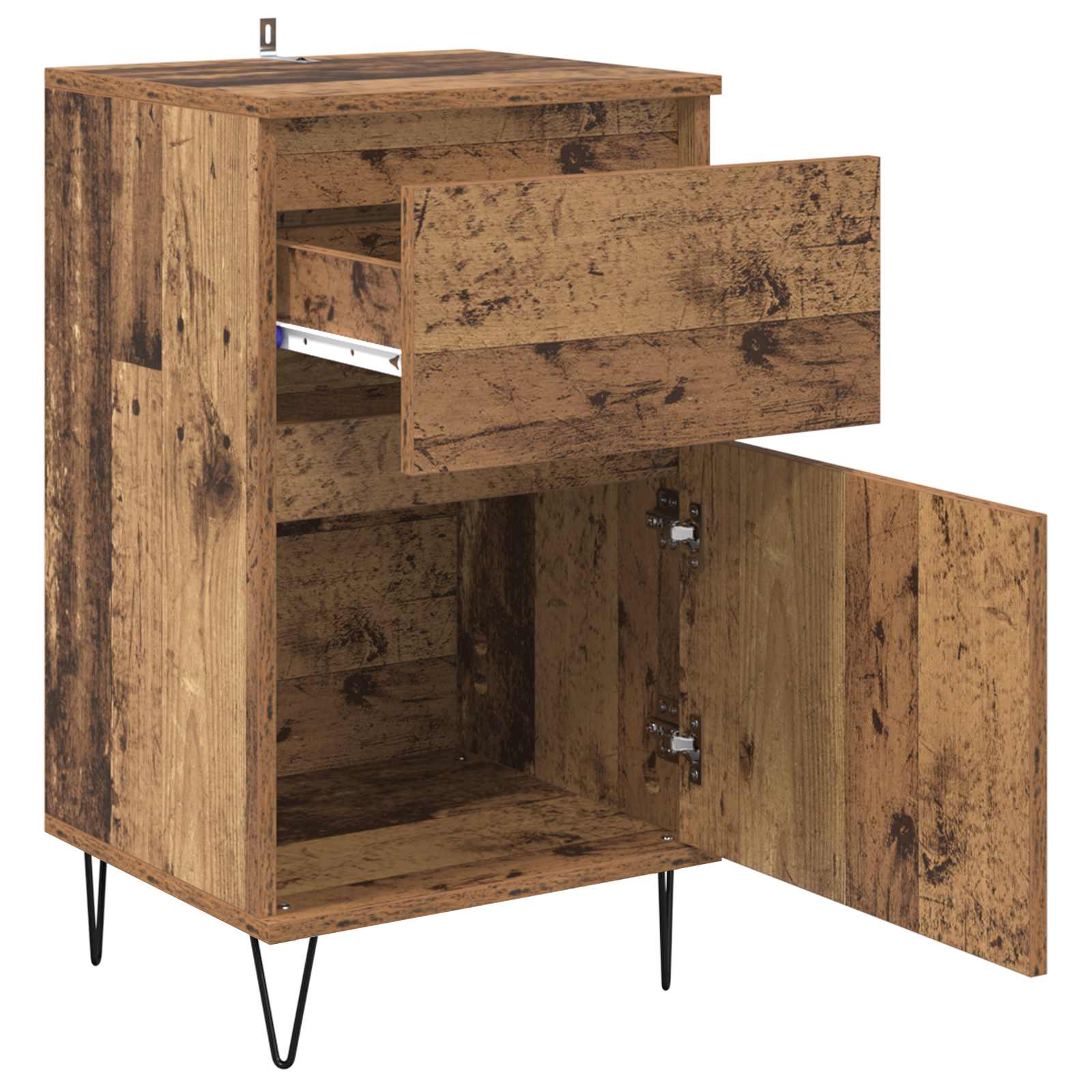 vidaXL Sideboard Old wood 35 x 40 x 70 cm Engineered Wood 5