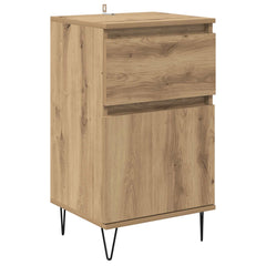 vidaXL Sideboard Artisan oak 35 x 40 x 70 cm Engineered Wood 2