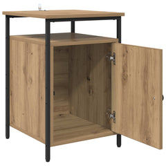vidaXL Bedside Cabinet 2 pcs Artisan Oak 40 x 42 x 60cm 5
