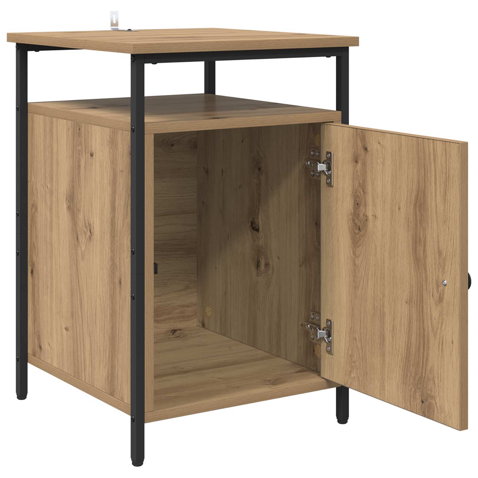 vidaXL Bedside Cabinet 2 pcs Artisan Oak 40 x 42 x 60cm 5